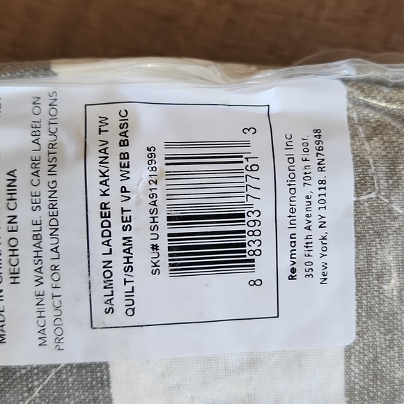 Eddie Bauer Salmon Ladder Quilt Set - Twin - Picture 4 of 5